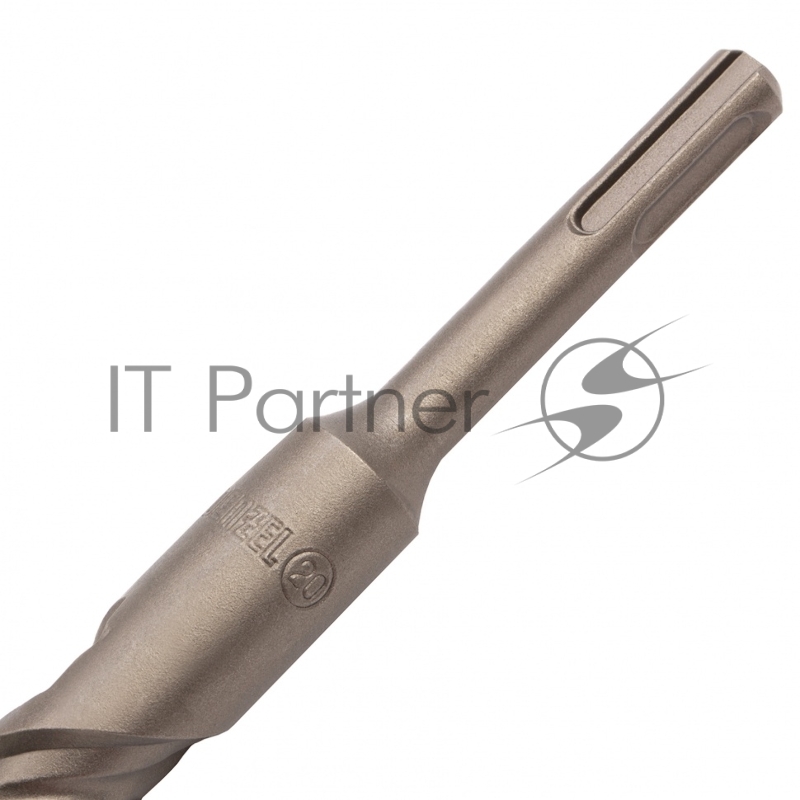 Бур по бетону, двойная спираль, Cobalt W-tip, 20x310 мм, SDS PLUS// Denzel