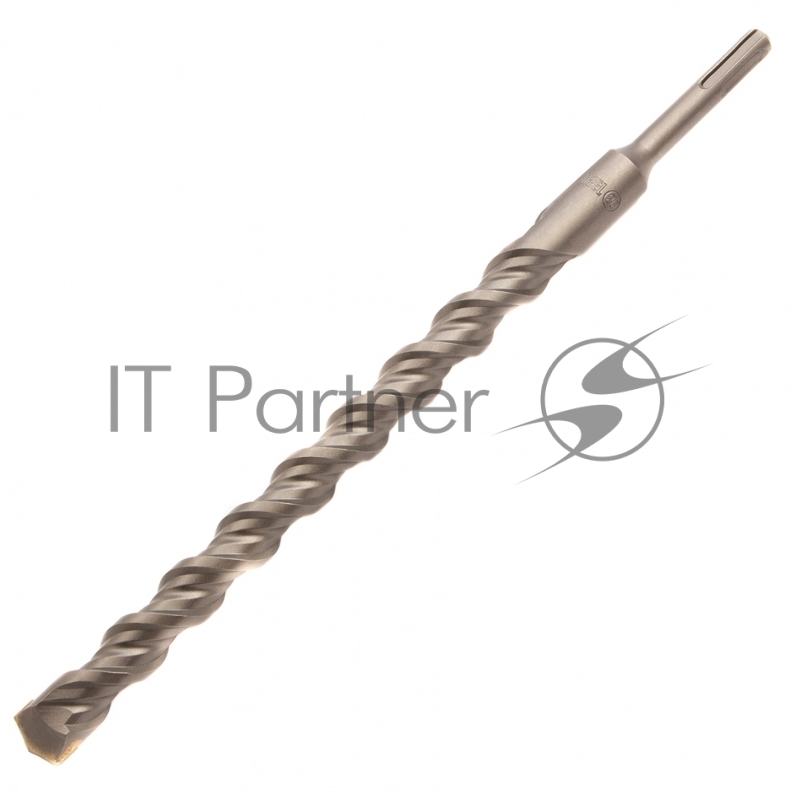 Бур по бетону, двойная спираль, Cobalt W-tip, 20x310 мм, SDS PLUS// Denzel