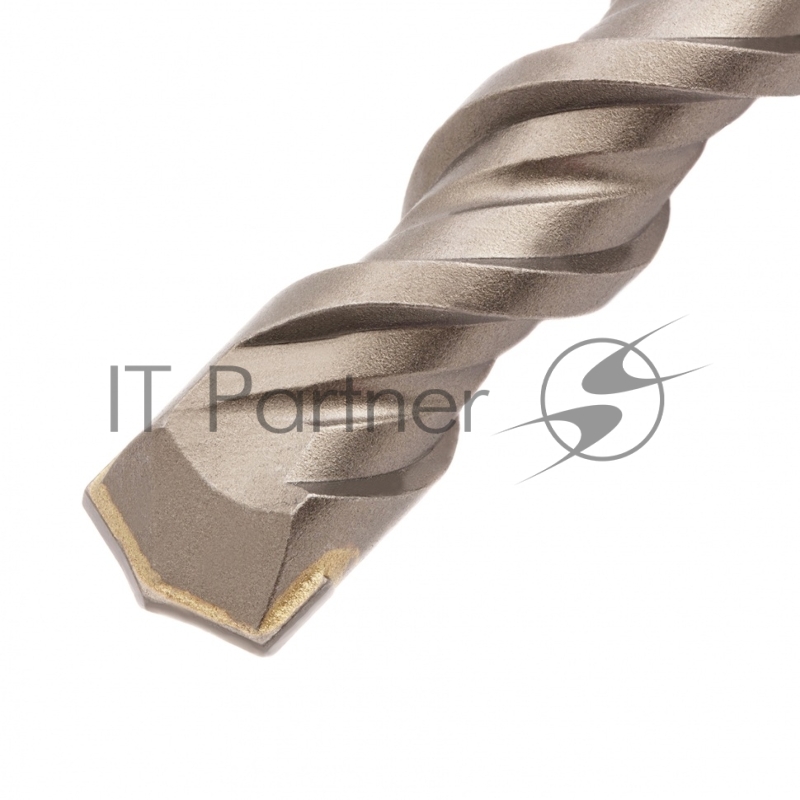 Бур по бетону, двойная спираль, Cobalt W-tip, 20x460 мм, SDS PLUS// Denzel