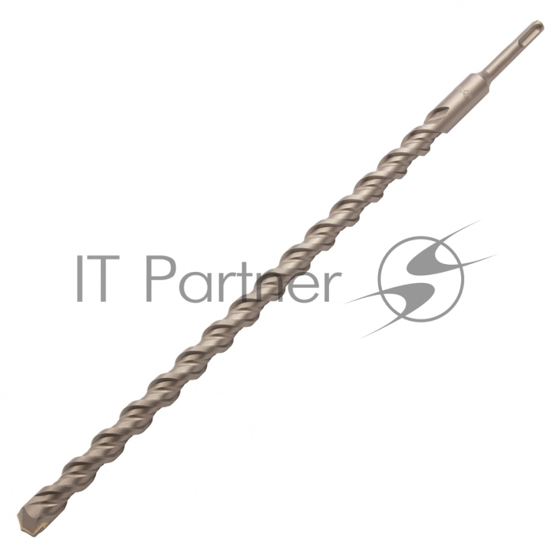 Бур по бетону, двойная спираль, Cobalt W-tip, 20x460 мм, SDS PLUS// Denzel