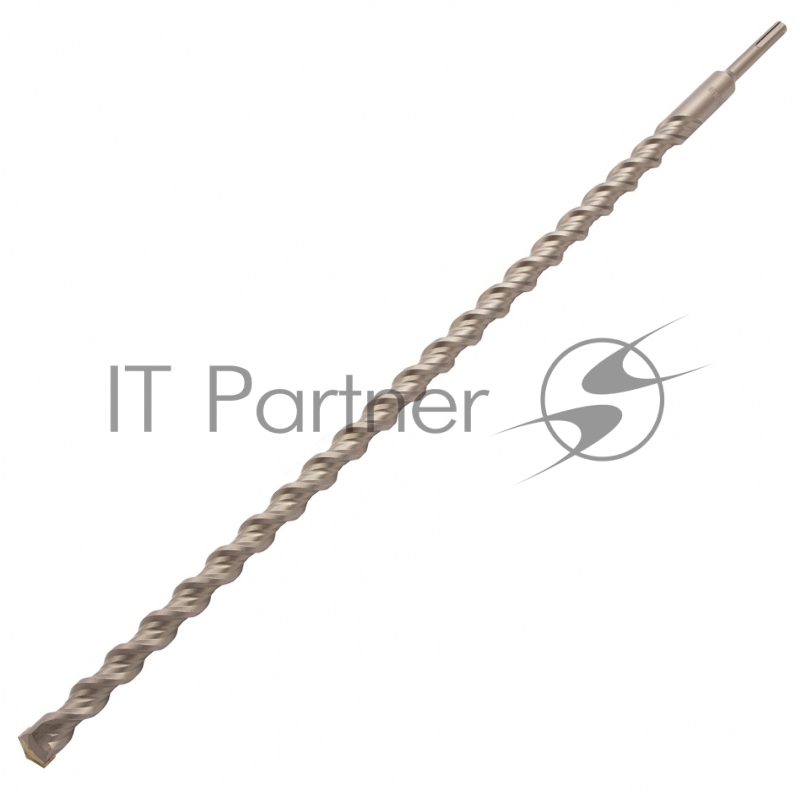 Бур по бетону, двойная спираль, Cobalt W-tip, 20x600 мм, SDS PLUS// Denzel