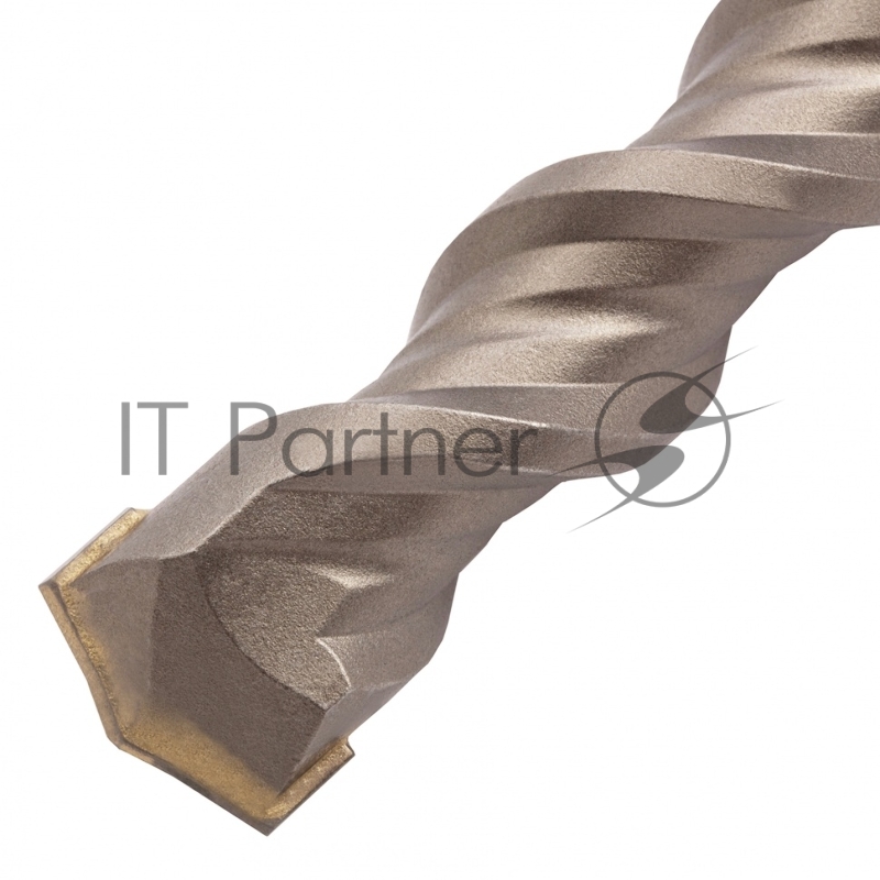 Бур по бетону, двойная спираль, Cobalt W-tip, 20x600 мм, SDS PLUS// Denzel