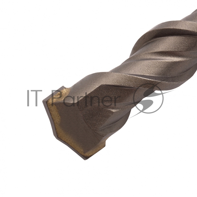 Бур по бетону, двойная спираль, Cobalt W-tip, 22x260 мм, SDS PLUS// Denzel