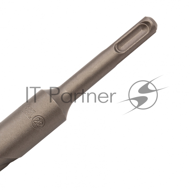 Бур по бетону, двойная спираль, Cobalt W-tip, 22x260 мм, SDS PLUS// Denzel