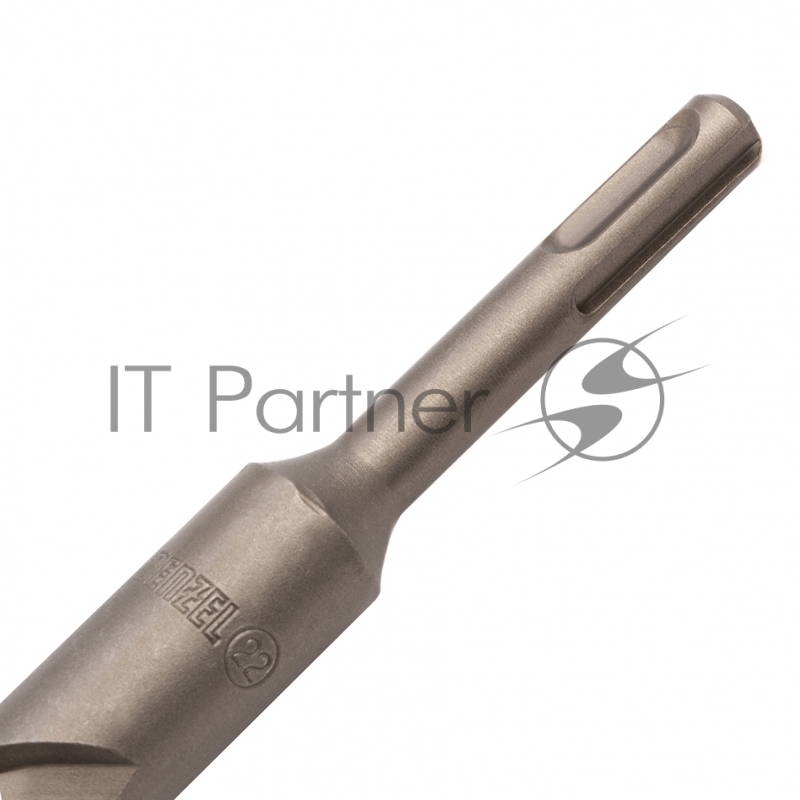 Бур по бетону, двойная спираль, Cobalt W-tip, 22x600 мм, SDS PLUS// Denzel