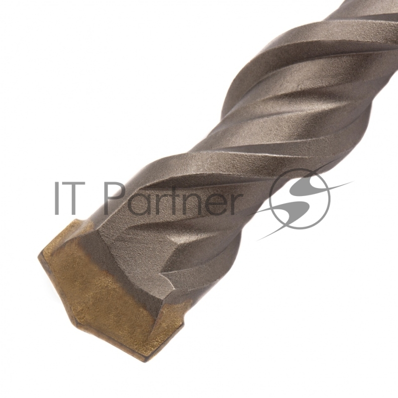 Бур по бетону, двойная спираль, Cobalt W-tip, 22x600 мм, SDS PLUS// Denzel