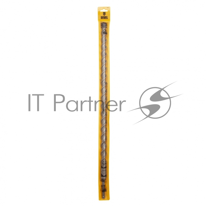 Бур по бетону, двойная спираль, Cobalt W-tip, 22x600 мм, SDS PLUS// Denzel