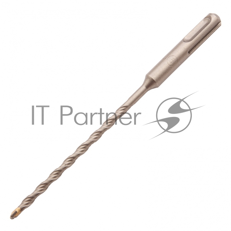 Бур по бетону, двойная спираль, Cobalt W-tip, 5x160 мм, SDS PLUS// Denzel