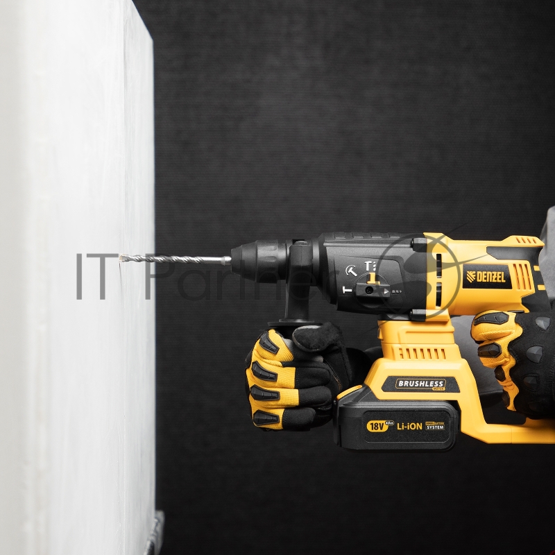 Бур по бетону, двойная спираль, Cobalt W-tip, 5x160 мм, SDS PLUS// Denzel