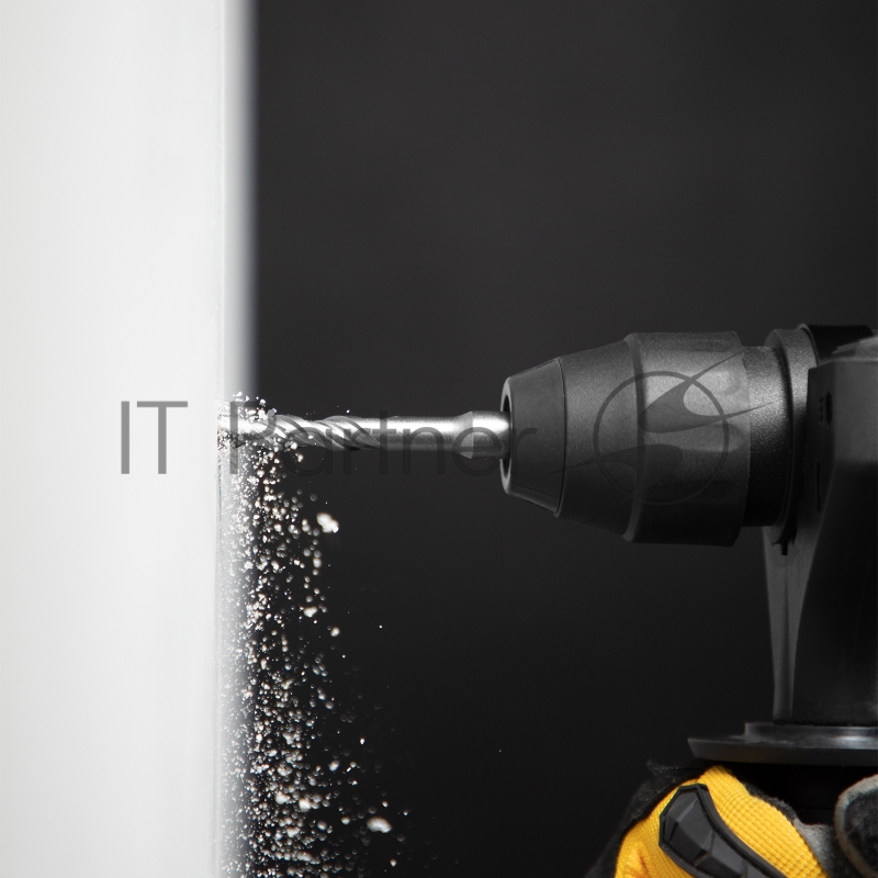 Бур по бетону, двойная спираль, Cobalt W-tip, 8x110 мм, SDS PLUS// Denzel