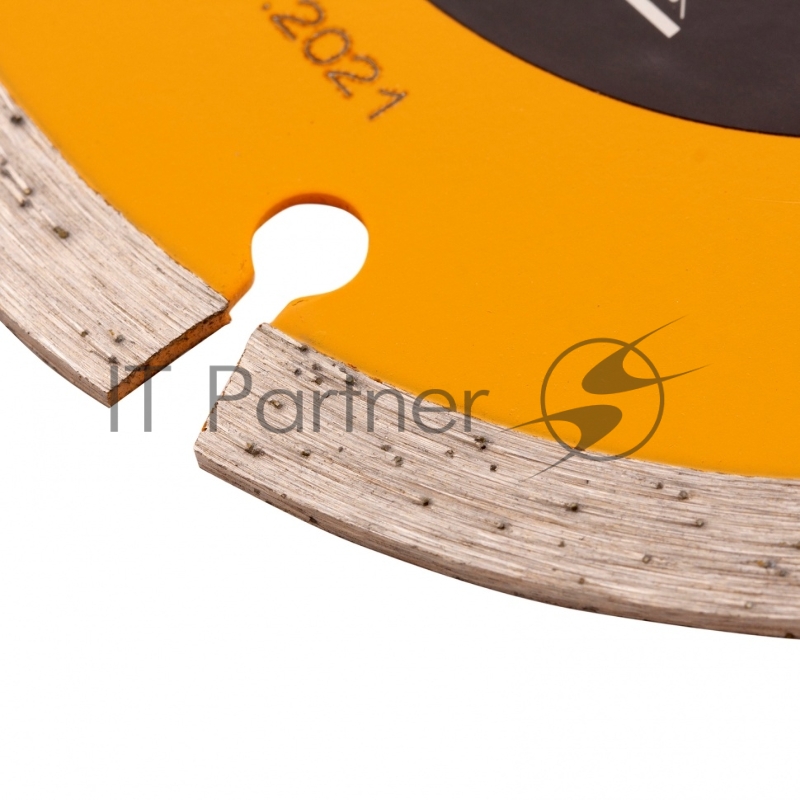 Диск алмазный отрезной ф125 х 22,2 мм, Сегментный, сухое резание// Denzel