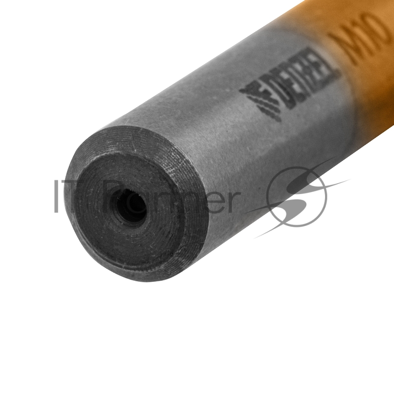 Зенковка конусная под М10, HSS, по металлу, цилиндрический хвостовик// Denzel