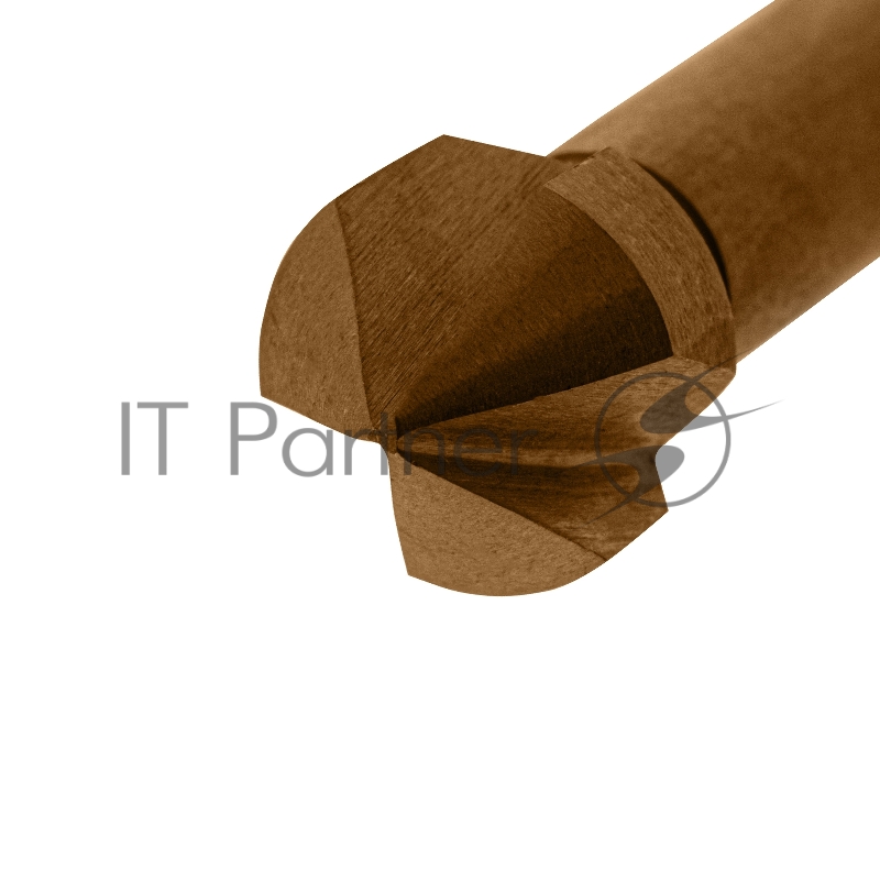 Зенковка конусная под М6, HSS, по металлу, цилиндрический хвостовик// Denzel