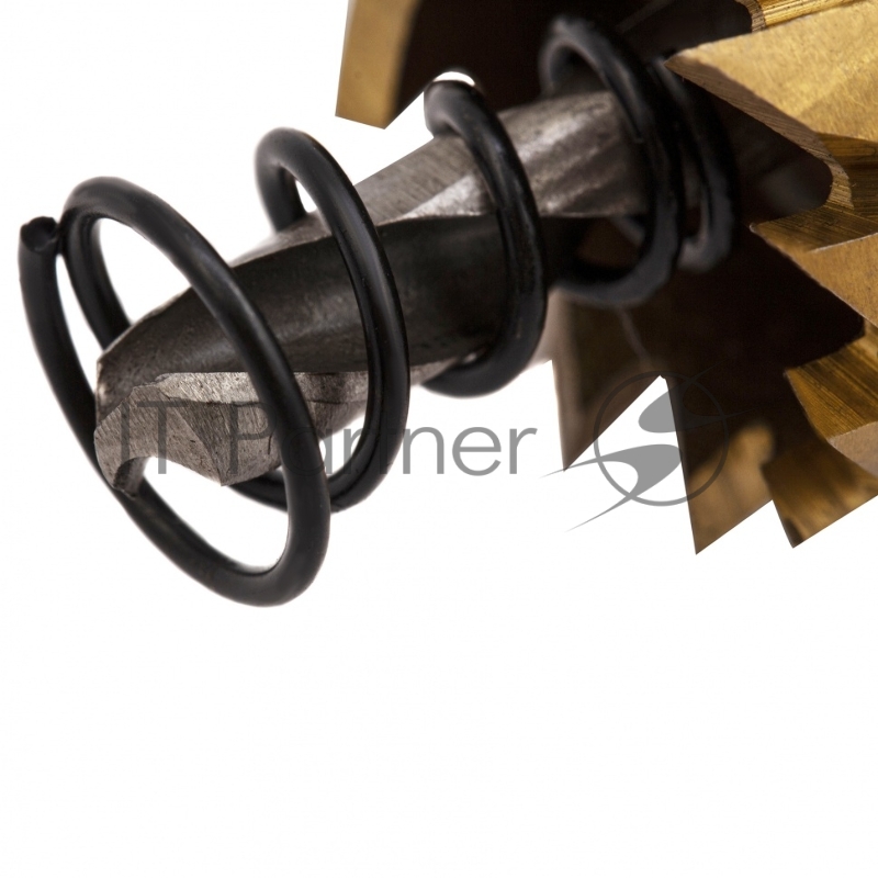 Коронка по металлу HSS, 21 мм, нитридтитановое покрытие //Denzel