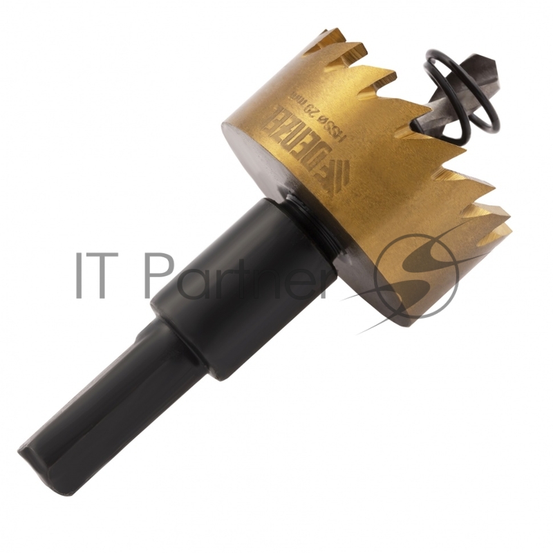 Коронка по металлу HSS, 29 мм, нитридтитановое покрытие //Denzel