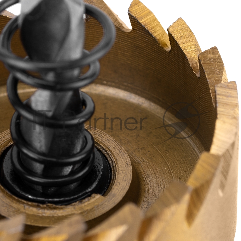 Коронка по металлу HSS, 35 мм, нитридтитановое покрытие //Denzel