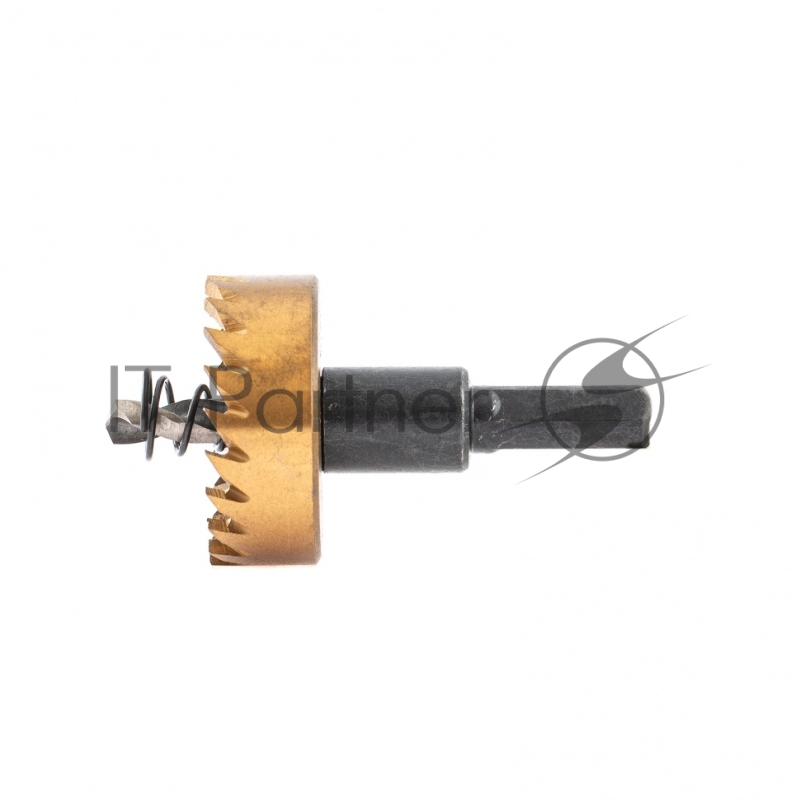 Коронка по металлу HSS, 38 мм, нитридтитановое покрытие //Denzel