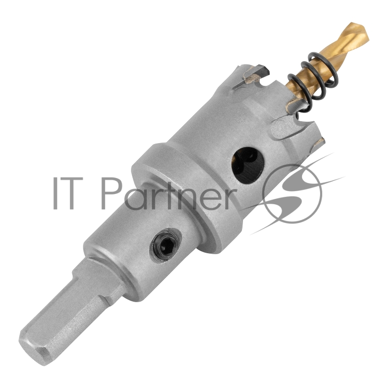 Коронка по металлу твердосплавная, 26 мм //Denzel