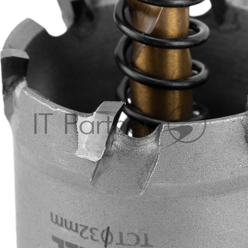 Коронка по металлу твердосплавная, 32 мм //Denzel