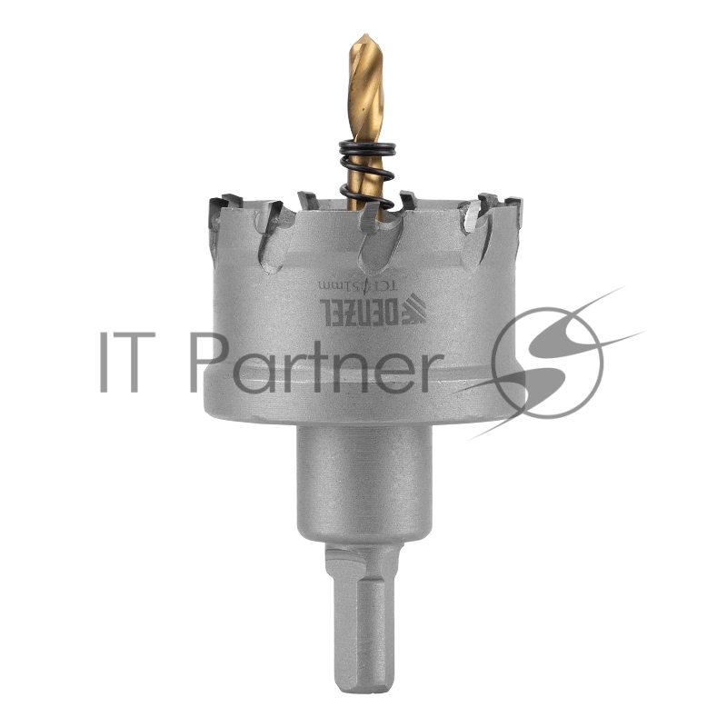 Коронка по металлу твердосплавная, 51 мм //Denzel