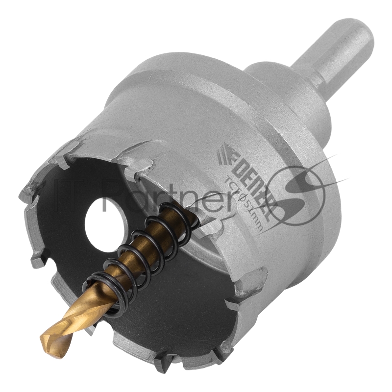 Коронка по металлу твердосплавная, 51 мм //Denzel