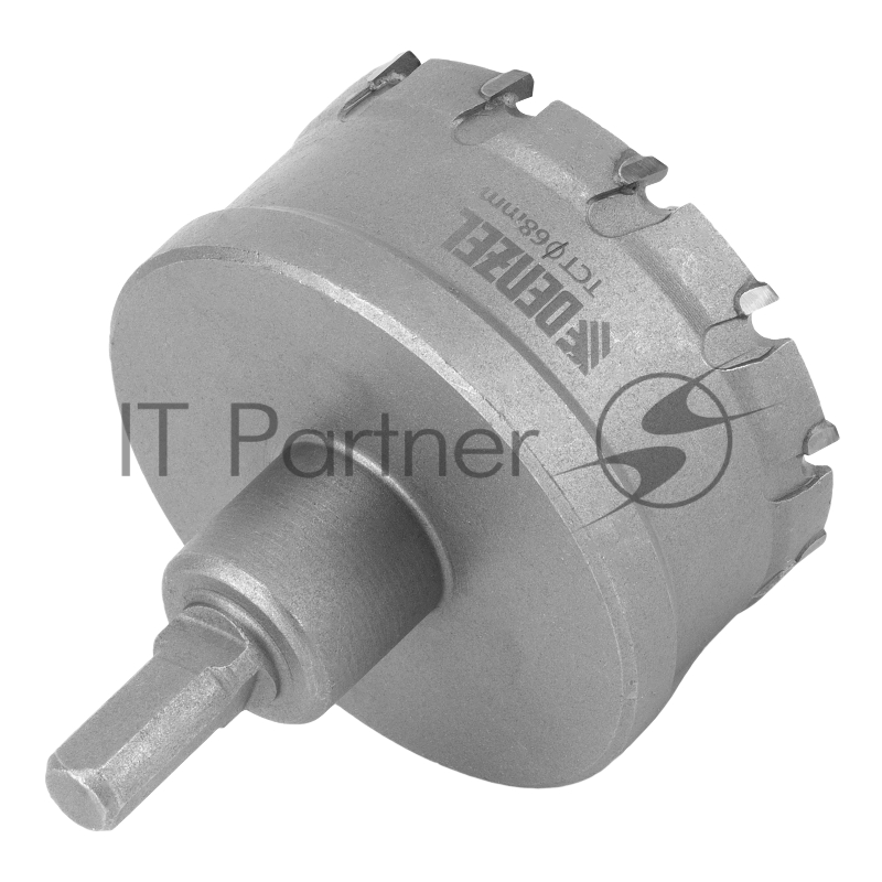 Коронка по металлу твердосплавная, 68 мм //Denzel