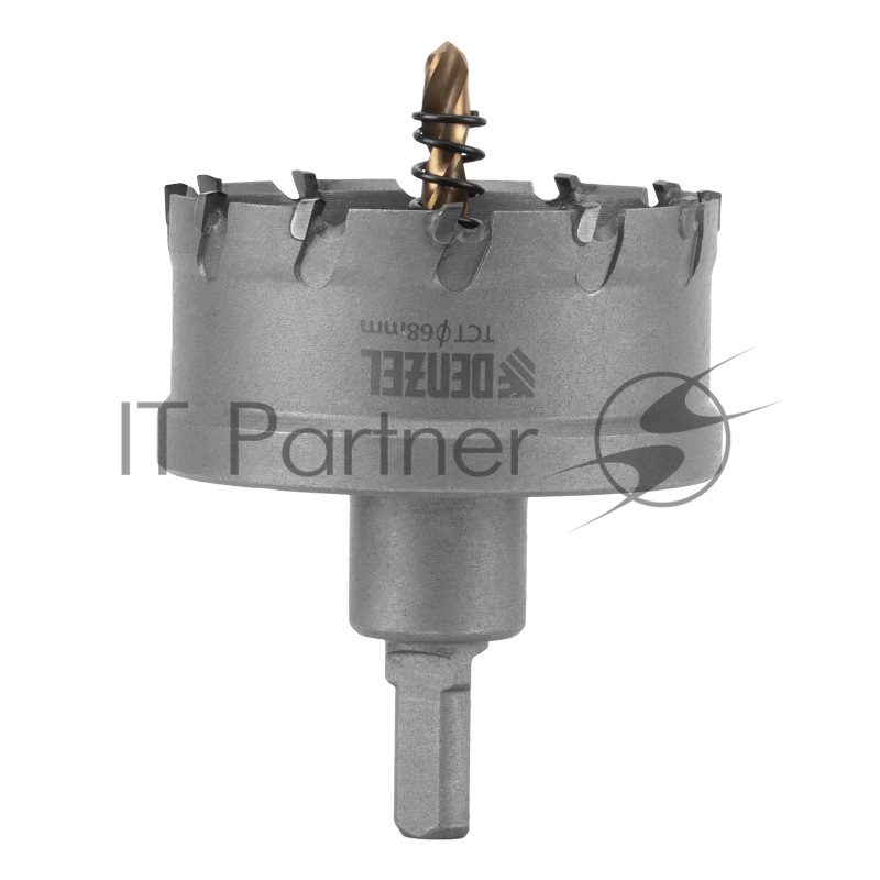 Коронка по металлу твердосплавная, 68 мм //Denzel