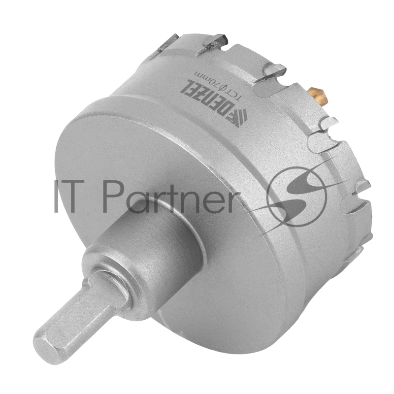 Коронка по металлу твердосплавная, 70 мм //Denzel