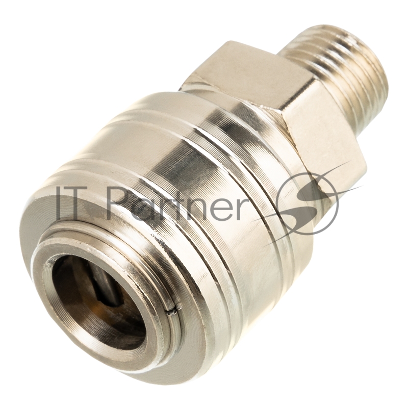 Муфта универсальная быстросъемная (мама), внешняя резьба 1/4, 2 шт.// Stels