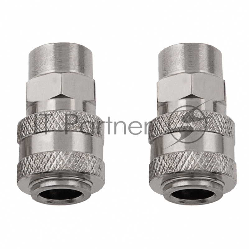 Муфта универсальная быстросъемная (мама), внутренняя резьба 3/8, 2 шт.// Stels