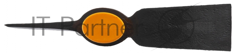 Кирка-топор 2250 г, фиберглассовая обрезиненная рукоятка 900 мм// Denzel