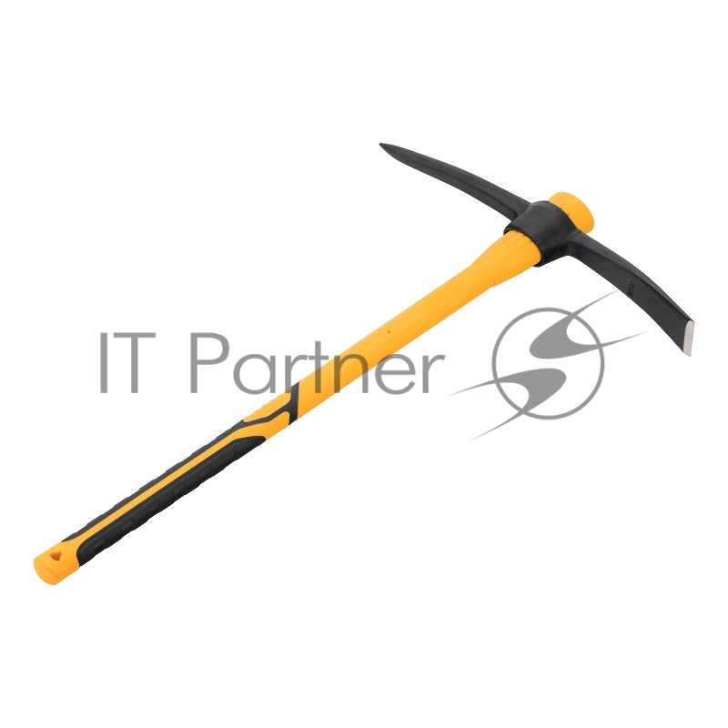 Кирка 2000 г, узкая, фиберглассовая обрезиненная рукоятка 900 мм// Denzel