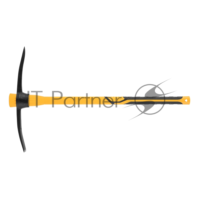 Кирка 2000 г, узкая, фиберглассовая обрезиненная рукоятка 900 мм// Denzel