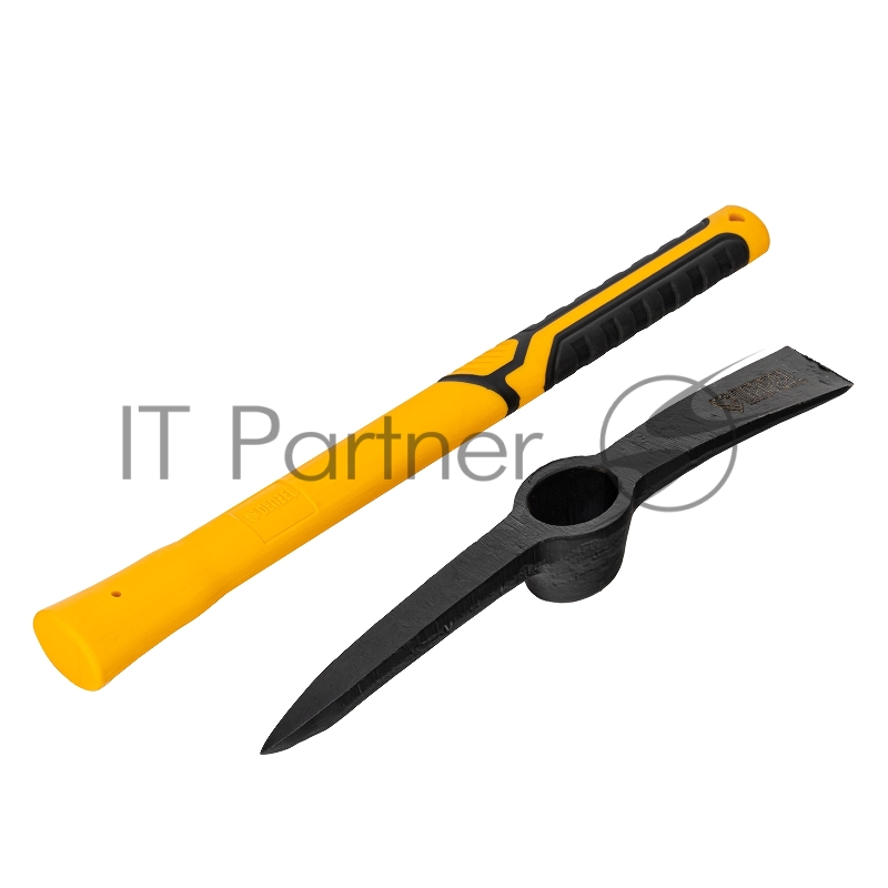 Кирка 700 г, фибергласовая обрезиненная рукоятка 385 мм// Denzel