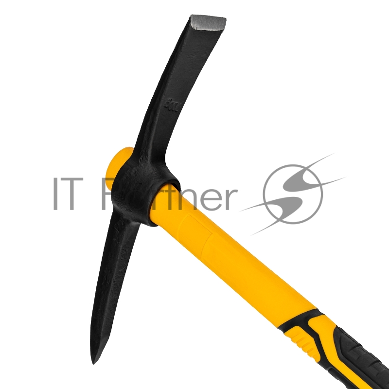 Кирка 700 г, фибергласовая обрезиненная рукоятка 385 мм// Denzel