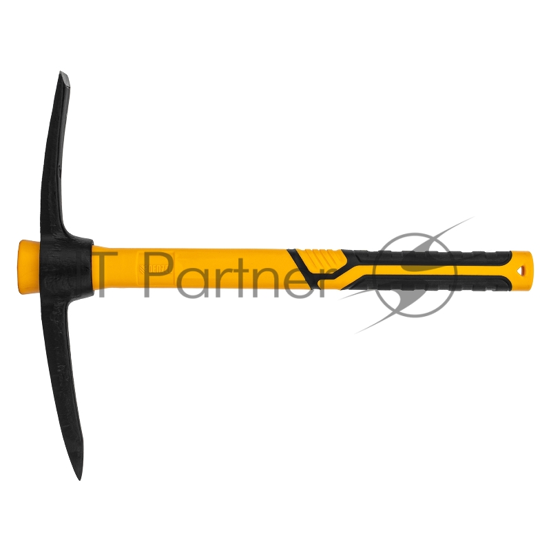 Кирка 700 г, фибергласовая обрезиненная рукоятка 385 мм// Denzel