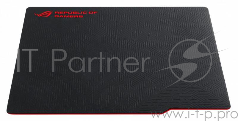 Коврик для мыши Asus Rog WHETSTONE черный/красный