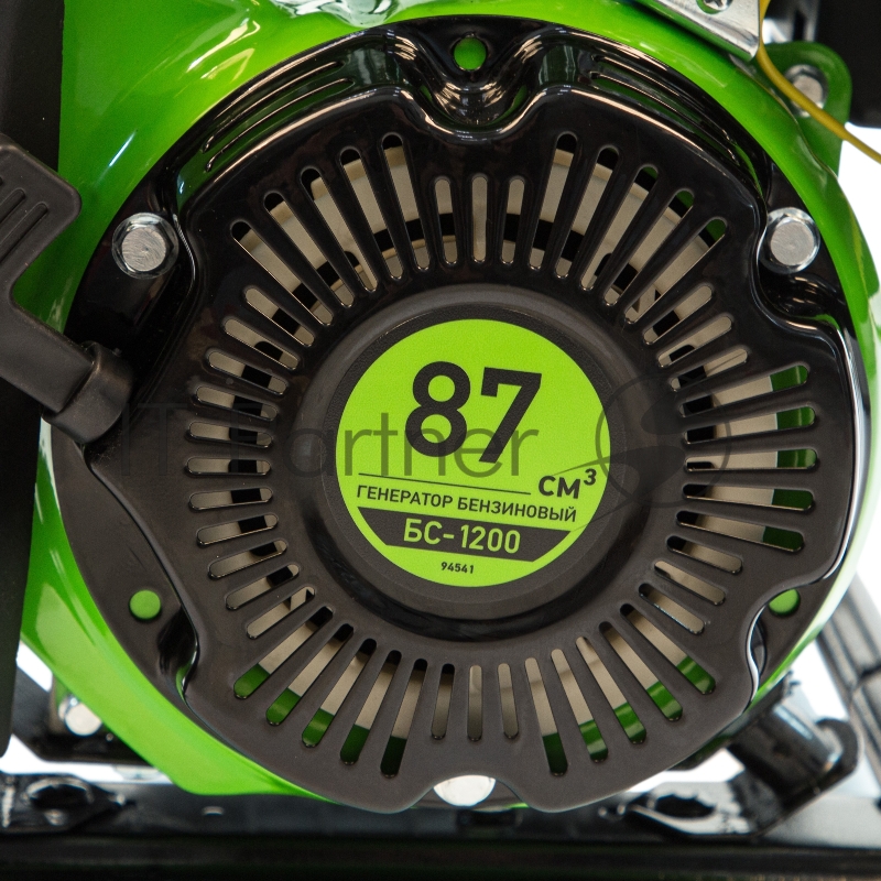 Генератор бензиновый БС-1200, 1 кВт, 230 В, 4-х такт., 5,5 л, ручной стартер// Сибртех