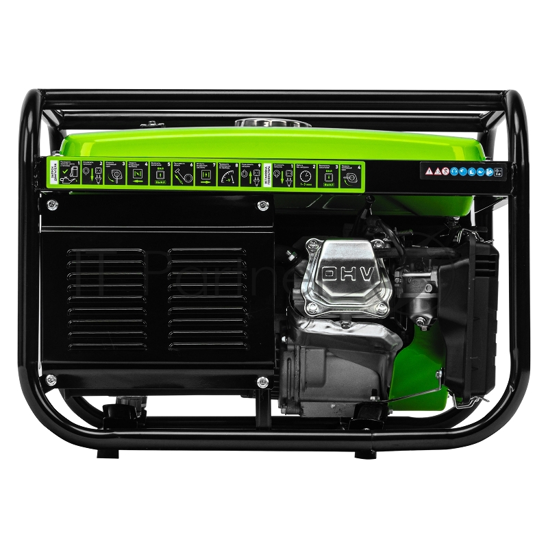 Генератор бензиновый БС-2500, 2,2 кВт, 230В, 4-х такт., 15 л, ручной стартер// Сибртех