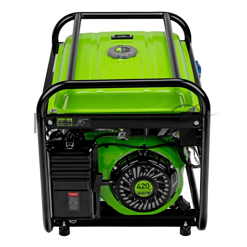 Генератор бензиновый БС-8000, 6,6 кВт, 230В, 4-х такт., 25 л, ручной стартер// Сибртех