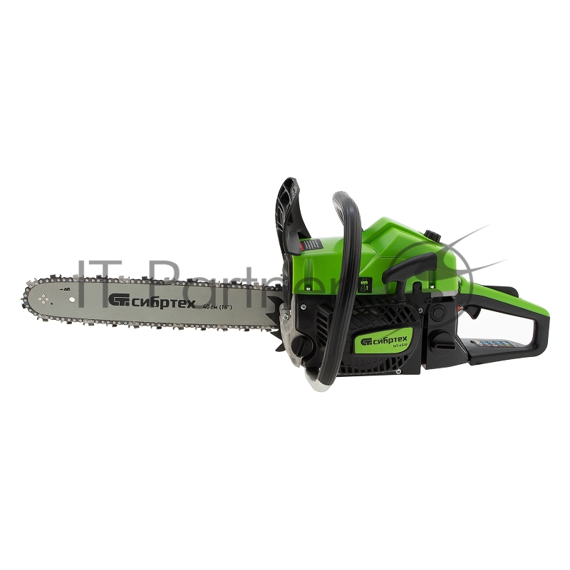 Пила цепная бензиновая БП-4540, 45 см3, шина 40 см, шаг 0,325, паз 1,5 мм, 64 зв// Сибртех