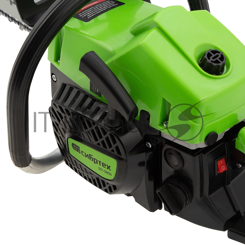 Пила цепная бензиновая БП-4540, 45 см3, шина 40 см, шаг 0,325, паз 1,5 мм, 64 зв// Сибртех