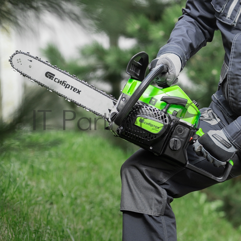 Пила цепная бензиновая ПЦБ-5850,шина 50 см, 58 см3, 4,0 л.с., шаг 0,325, паз 1,5 мм, 76 зв// Сибртех