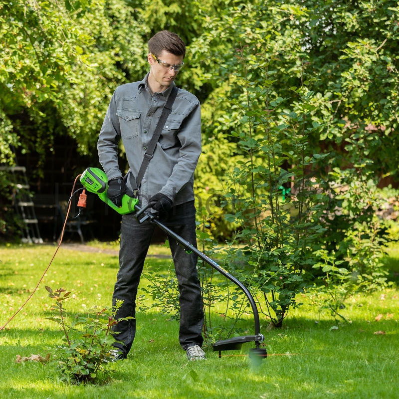 Триммер электрический ЭКИ-1100, 1100 Вт, 350 мм, разборная штанга,катушка// Сибртех