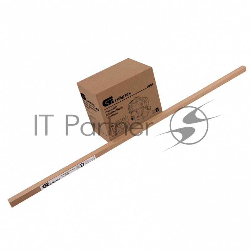 Триммер бензиновый КС-1800Н, 33 см3, неразъемная штанга, состоит из 2 частей// Сибртех