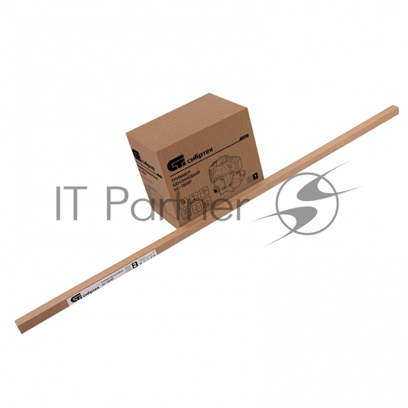 Триммер бензиновый КС-1800Р, 33 см3, разъемная штанга, состоит из 2 частей// Сибртех