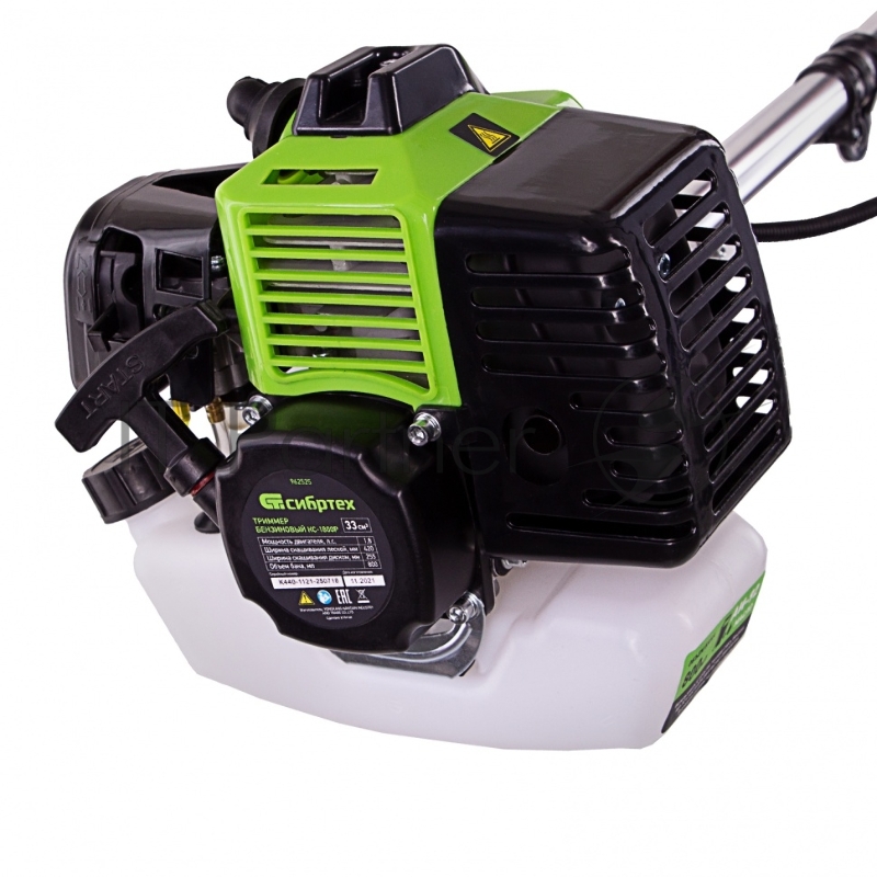 Триммер бензиновый КС-1800Р, 33 см3, разъемная штанга, состоит из 2 частей// Сибртех