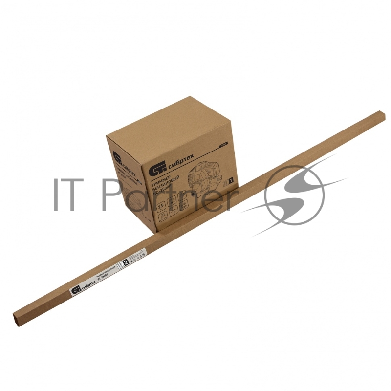 Триммер бензиновый КС-2500Р, 43 см3, разъемная штанга, состоит из 2 частей// Сибртех