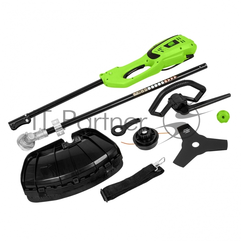 Триммер электрический ЭК-1200, 1200 Вт, 380 мм, разборная штанга,катушка,диск// Сибртех