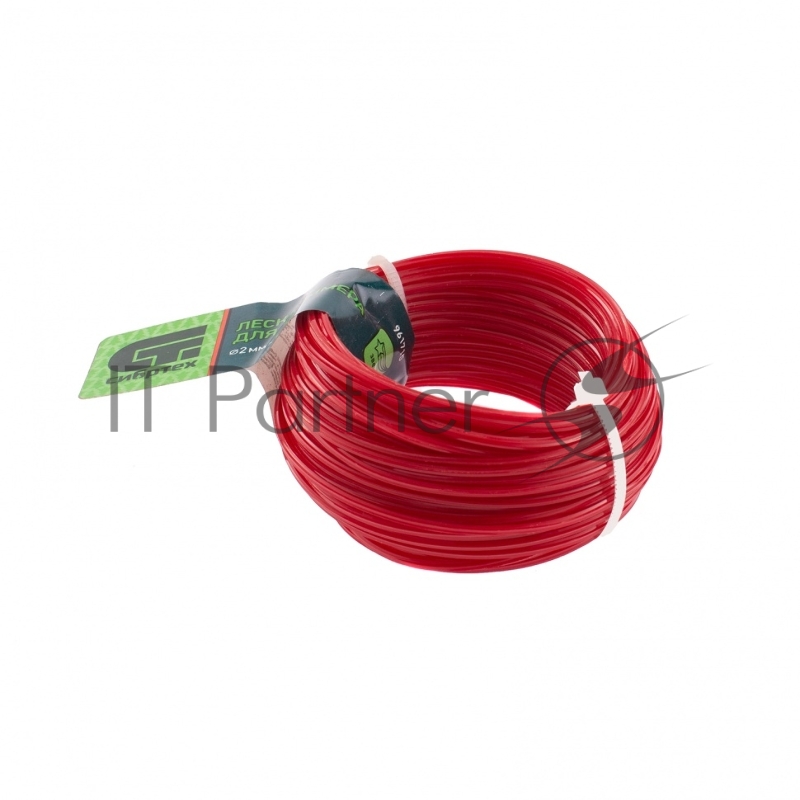 Леска для триммера звезда, 2,0 мм х 15 м, Россия// Сибртех